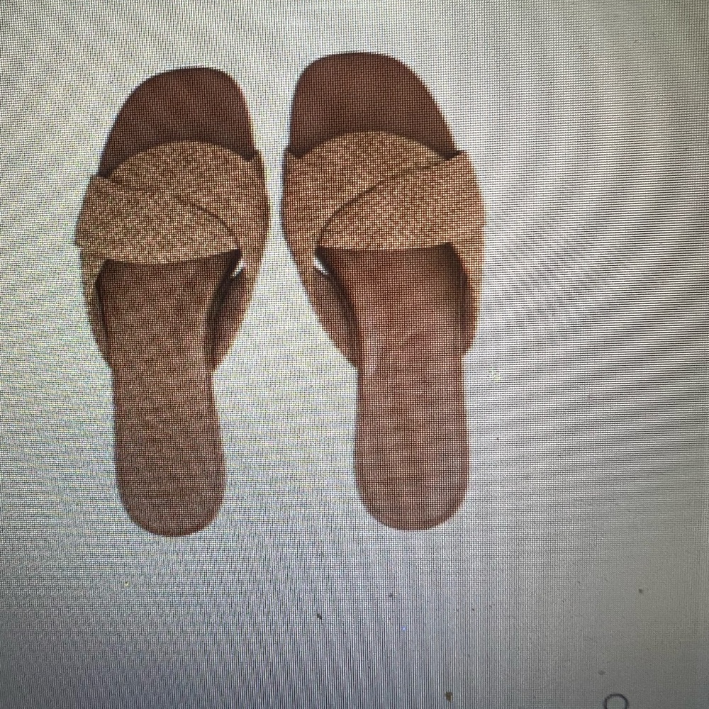 Eric Javitz Arika  slide sandal in peanut
